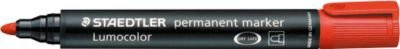 STAEDTLER Lumocolor permanent marker 352, 10er Pack, Rot, Bullet Spitze - Bild 1