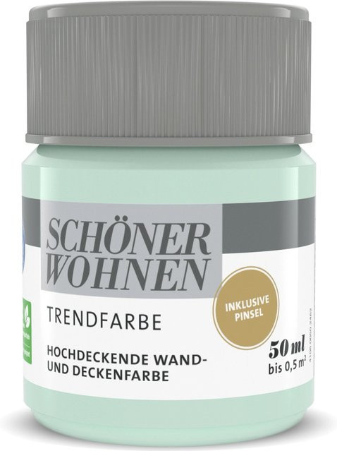Schöner Wohnen Plaster Dispersion Macaron Green Matt 50 ml - Bild 1