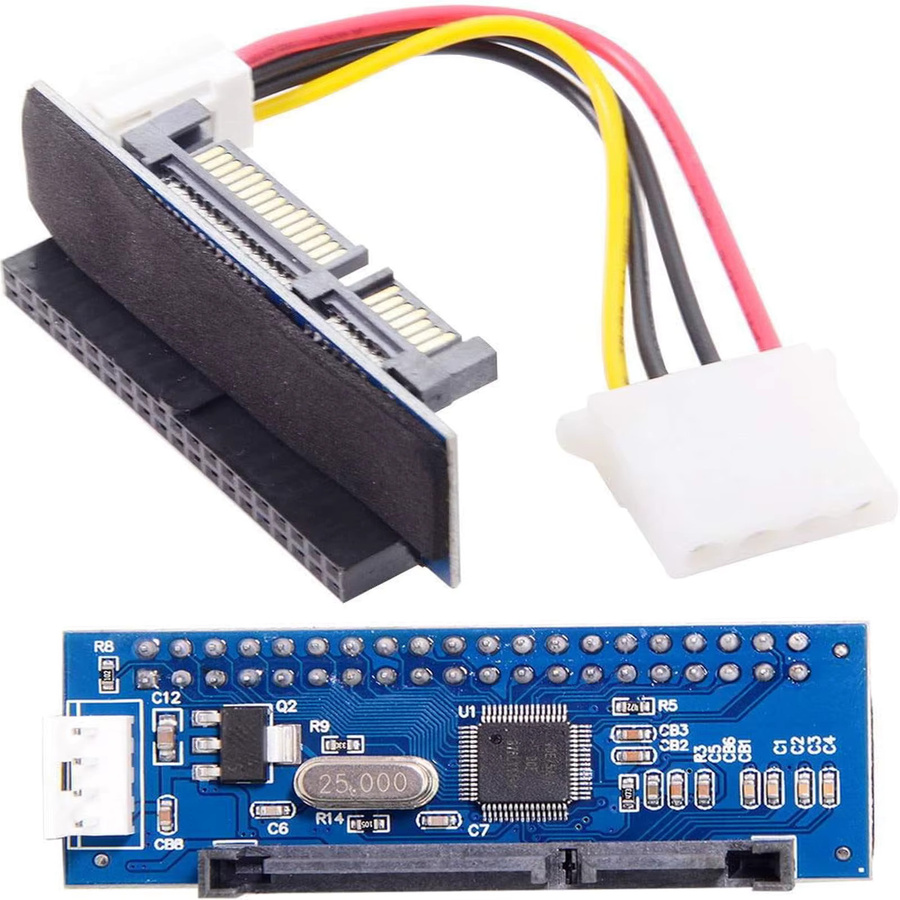 JoniSerl IDE zu SATA Konverter Adapter für 3,5 Zoll Festplatten in Multicolour - Bild 2