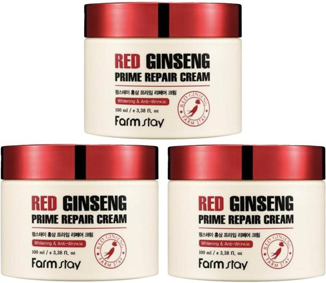 FARM STAY Red Ginseng Prime Reparaturcreme, 100 ml, Unisex - Bild 1