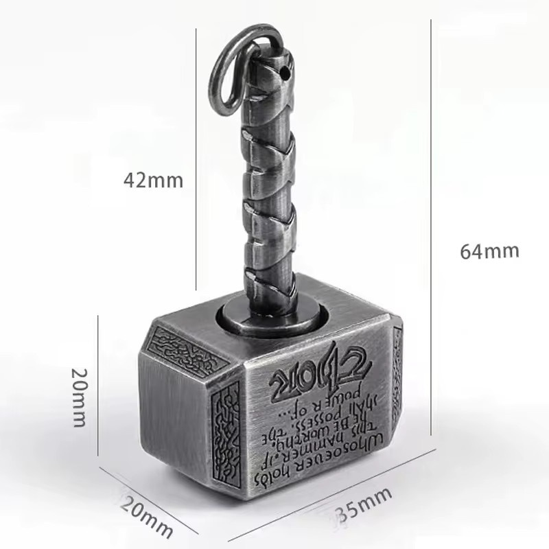 soulbao Metall-Legierung Fingerspitzen-Gyro-Spinner, Hammerförmig - Bild 5