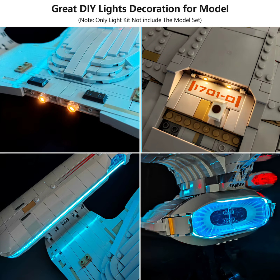 LYBMTWF LED-Beleuchtungsset für Modell 10356 Star Trek - Bild 2