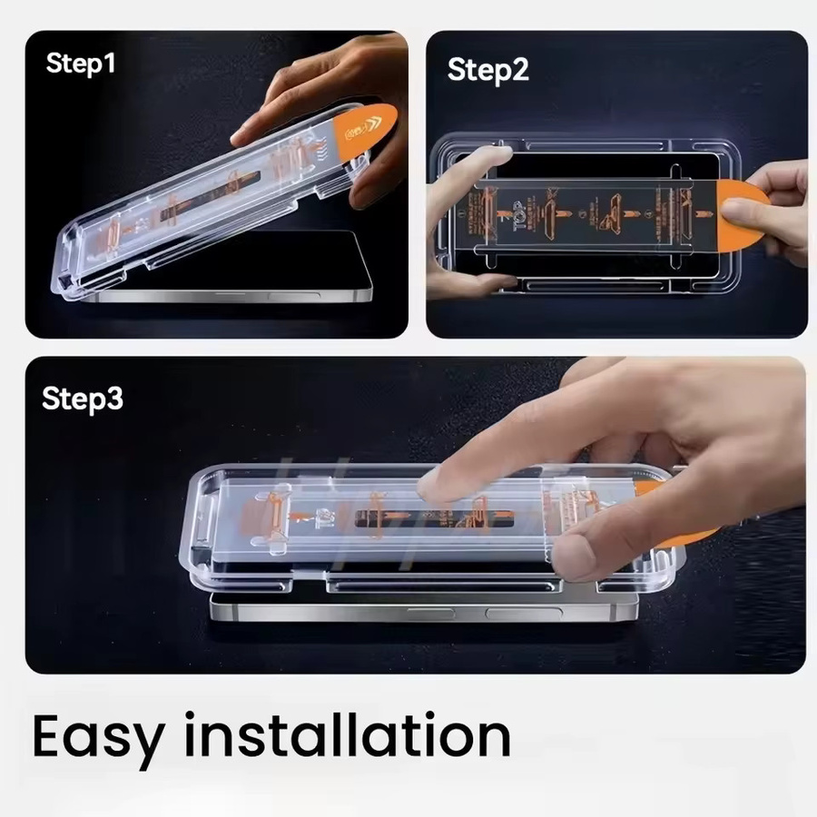 Displayschutzfolie aus gehärtetem Glas für Google Pixel 10, 9 Pro XL, 8, 9, 10 Pro, 9A, 8A, 7A in transparent mit staubfreier Installation und vollständiger Abdeckung - Bild 2