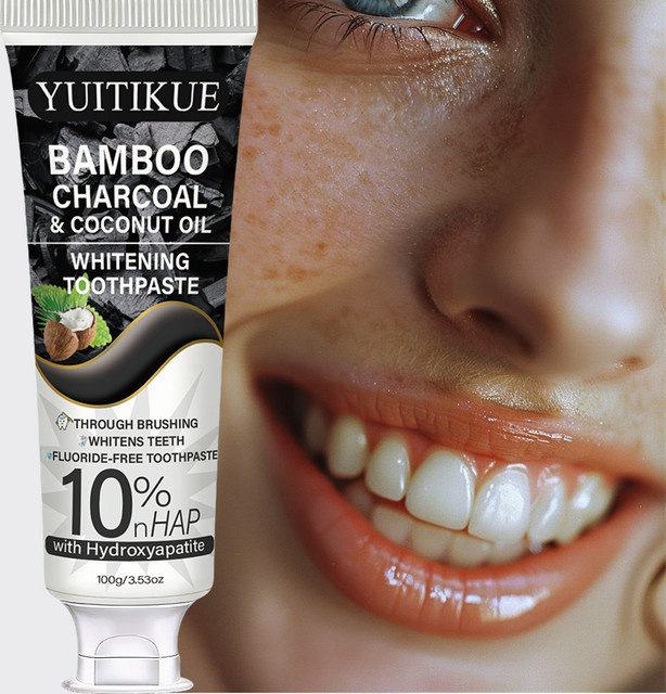 YUITIKUE Bambuskohle Zahnpasta, 100g, Unisex - Bild 1