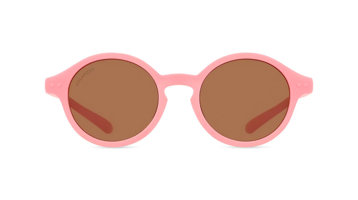 OKIDOKI SAMMY SUN LITTLE Kinder-Sonnenbrille, Vollrand, Panto, Kunststoff, Pink - Bild 1