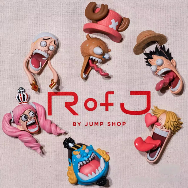 Bandai One Piece Kühlschrankmagnete Blind Box Set mit Ruffy, Sanji und Chopper in Multicolor - Bild 1