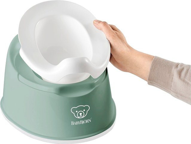 BabyBjörn Töpfchen in Grün, BPA-frei und rutschfest - Bild 1