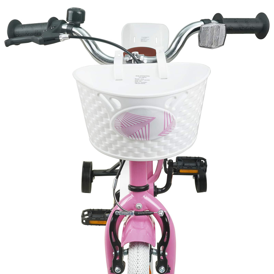 VD Home Furnishing Kinderfahrrad 16 Zoll Hellrosa - Bild 1