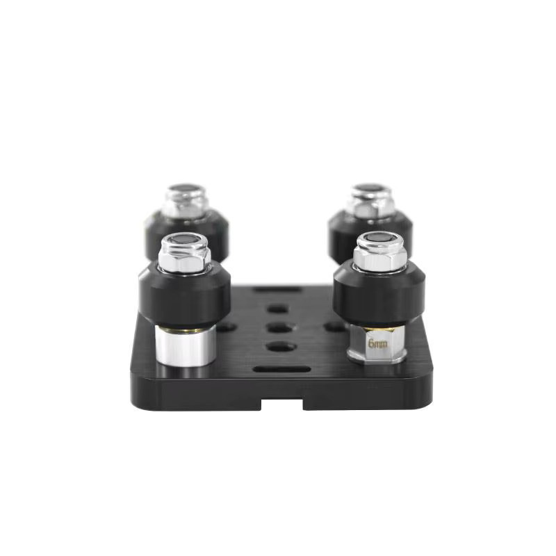 TWO TREES V-Gantry Gleitplatten und Riemenscheiben Set für 2020/2040 V-Nut Aluminiumprofile in Schwarz und Silber - Bild 2