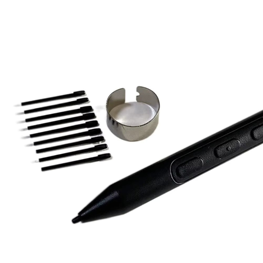 Wacom Ersatz-Stiftminen Set mit Clip, glatte POM-Zeichentablett-Spitzen in Schwarz, passend für Wacom Pro Pen 3, PTK470, 670, 870, DTH135, 172, 271 - Bild 3