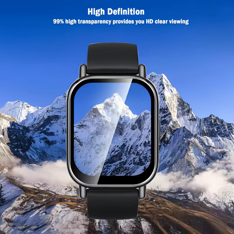 Xiaomi Displayschutzfolie Glas, Redmi Watch 5 Lite Active, transparent - Bild 3