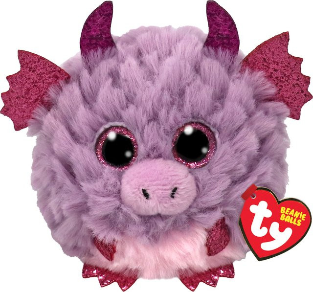 Ty Puffies Lila Drache, Kuscheltier - Bild 1