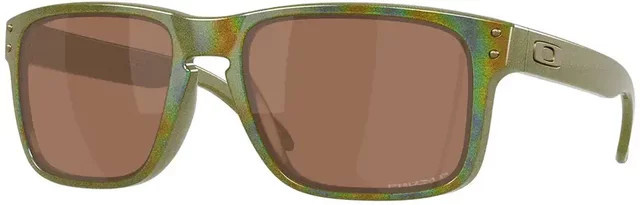 Oakley Holbrook Sonnenbrille, Square, Kunststoff, Unisex, grün, braun - Bild 1