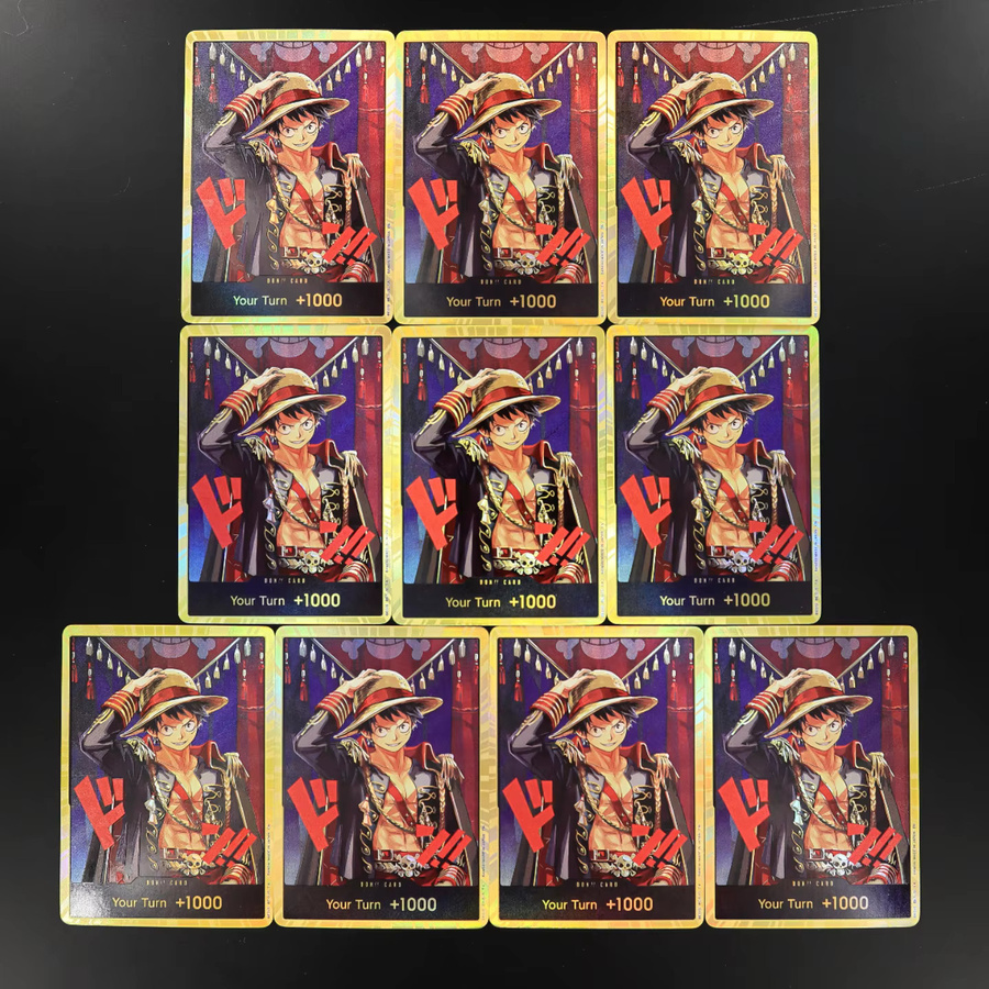 Bandai One Piece Gangster-Style Strohhut-Crew DON Karte, Sammelkarten, Englisch - Bild 2