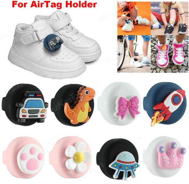 Silikon Schutzhülle für Apple AirTag mit Schnürsenkel und Riemen Halter zur Vermeidung von Verlusten für Kinder und Senioren von konouyouko - Bild 1