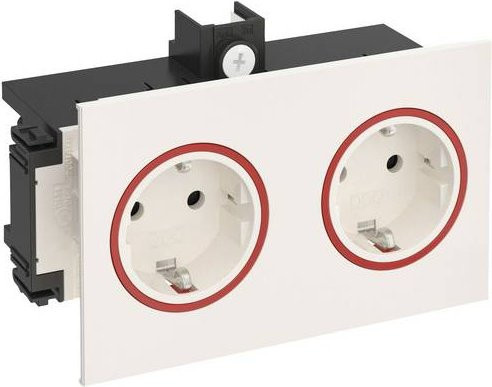 OBO Bettermann Gerätedose in Creme-Weiß, Breite: 14,0 cm, Höhe: 8,2 cm - Bild 1
