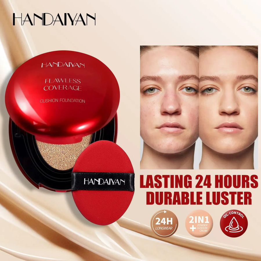 Handaiyan Long Wear Air Cushion Foundation, Toffee, Damen, natürliches Finish - Bild 2
