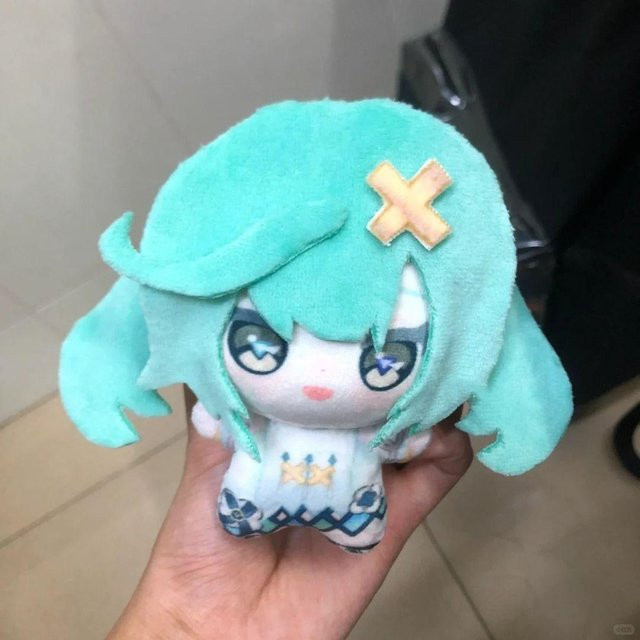 Yiran toy Genshin Impact Faruzan Plüschpuppe, Rucksackanhänger, 10cm, ab 18 Jahre - Bild 1