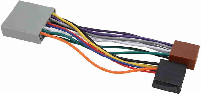 Koogeelife ISO Radio Kabelbaum Adapter Stecker Ersatz für Civic in Grau - Bild 1