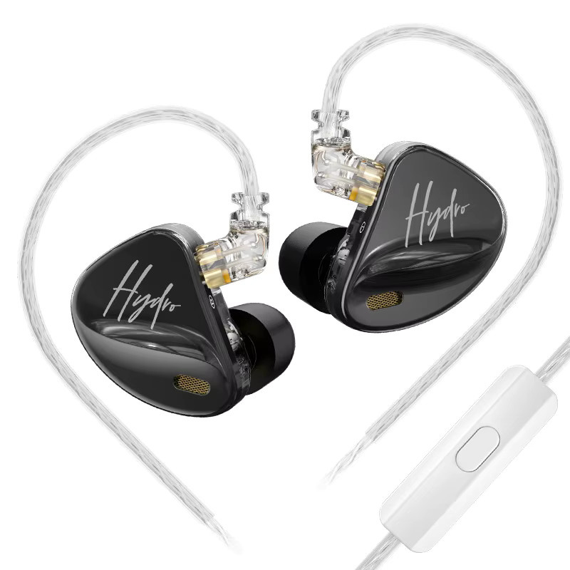 CCA Hydro In-Ear-Kopfhörer mit Hybrid-Treiber und Tuning-Schalter in Schwarz - Bild 3