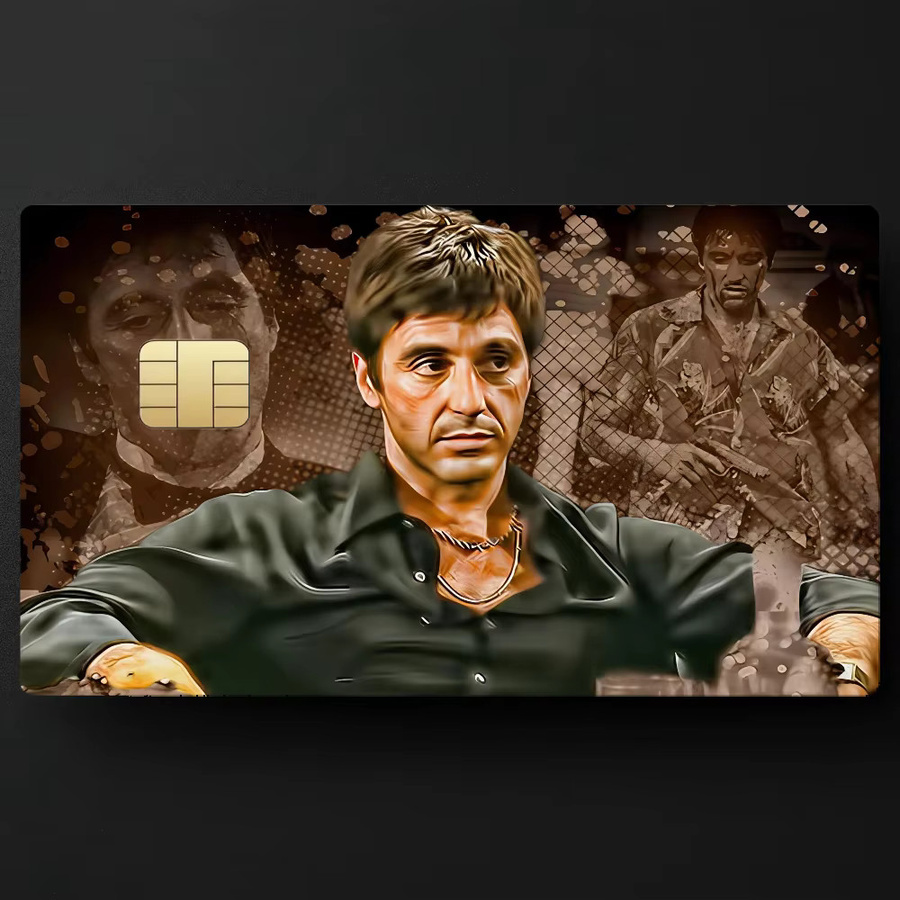 Wasserfeste Scarface 1983 Film Aufkleber mit Al Pacino Motiv für Dekoration und Sammler, Mehrfarbig - Bild 4