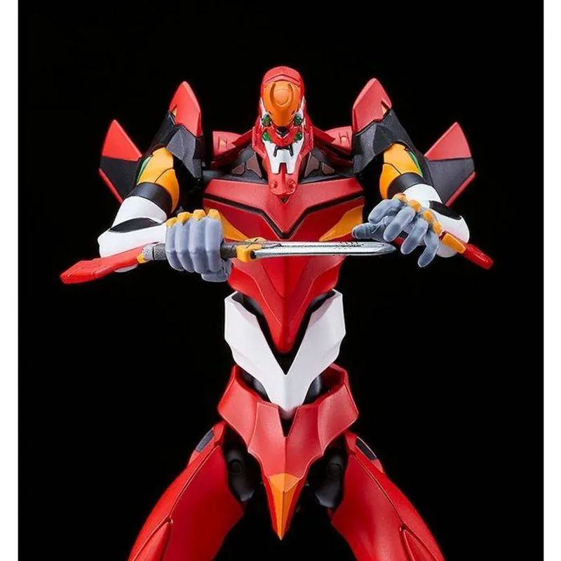 Moderoid-Figur Evangelion Einheit-02 von GOOD SMILE COMPANY in Rot aus Kunststoff, Höhe: 16 cm - Bild 4
