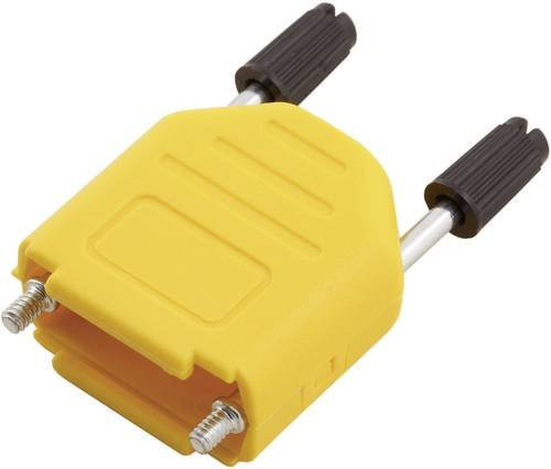 MH Connectors D-SUB Gehäuse MHDPPK09-Y-K 6353-0105-01 aus Kunststoff mit 9 Polen, 180 Grad, Gelb - Bild 1