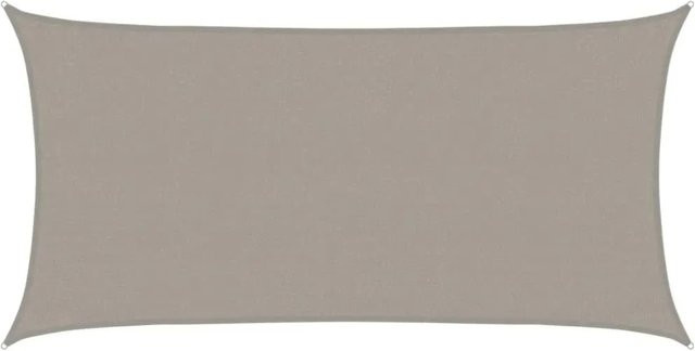vidaXL Sonnensegel rechteckig aus HDPE in Hellgrau B/T: 600 x 300 cm - Bild 1