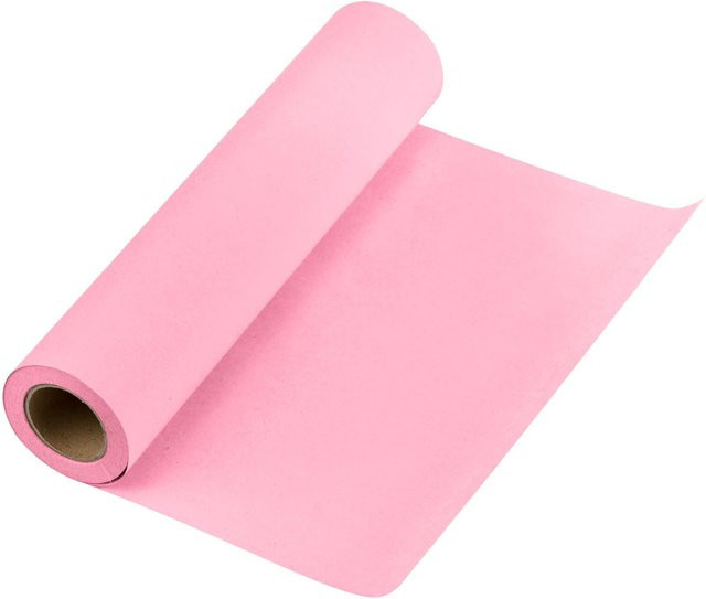 Rosa Kraftpapierrolle aus recycelbarem Papier, Breite: 30 cm, ideal für Bastelarbeiten und Verpackungen - Bild 1