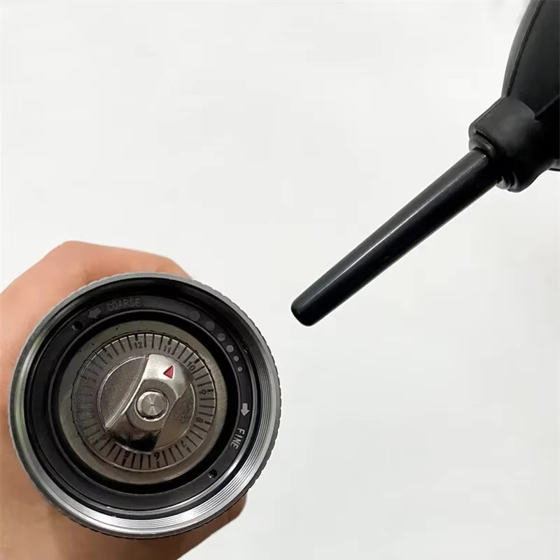 JUSTINLAU Mini-Luftstaubbläser Kaffeemühlen-Reinigungswerkzeug in Schwarz - Bild 4