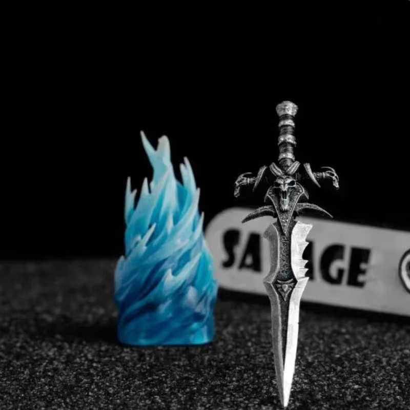 Frostmourne Anime Artisan Keycap für mechanische Tastaturen in Blau - Bild 3