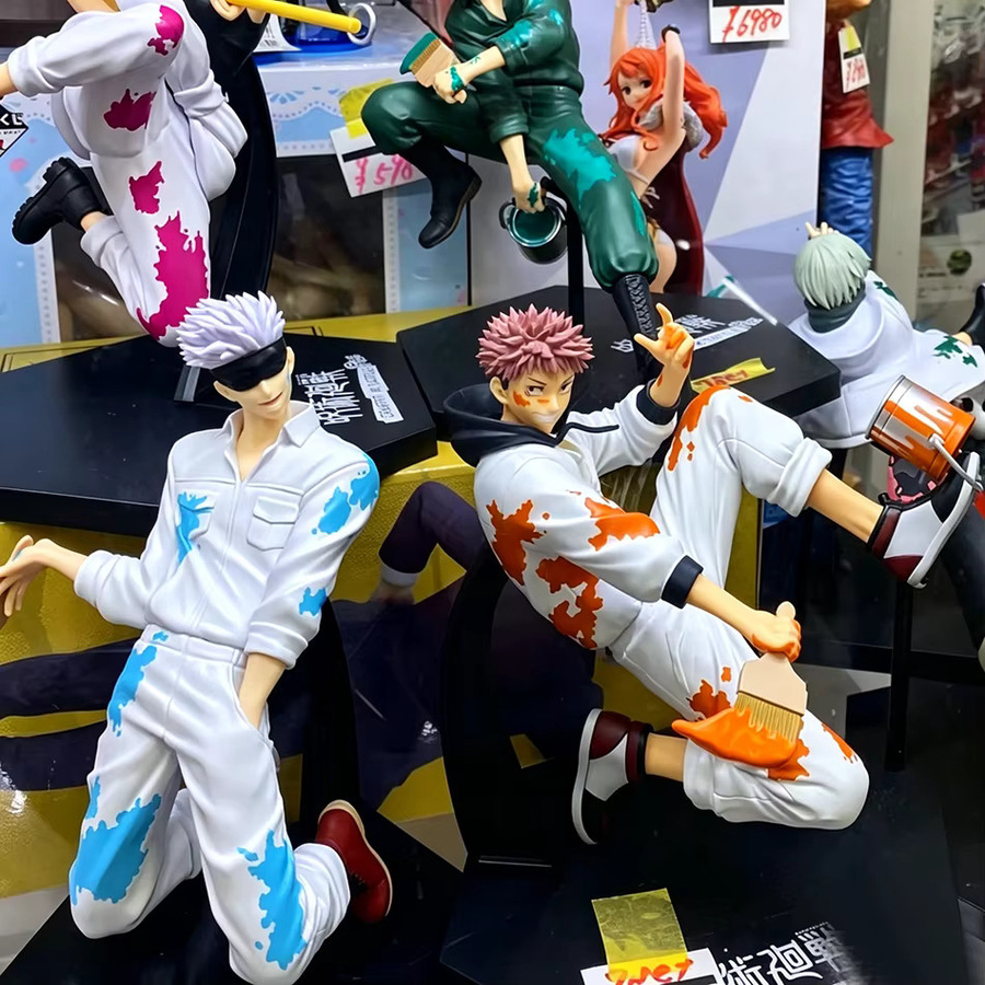 Bandai Jujutsu Kaisen Satoru Gojo Actionfigur, 5-teiliges Set - Bild 2