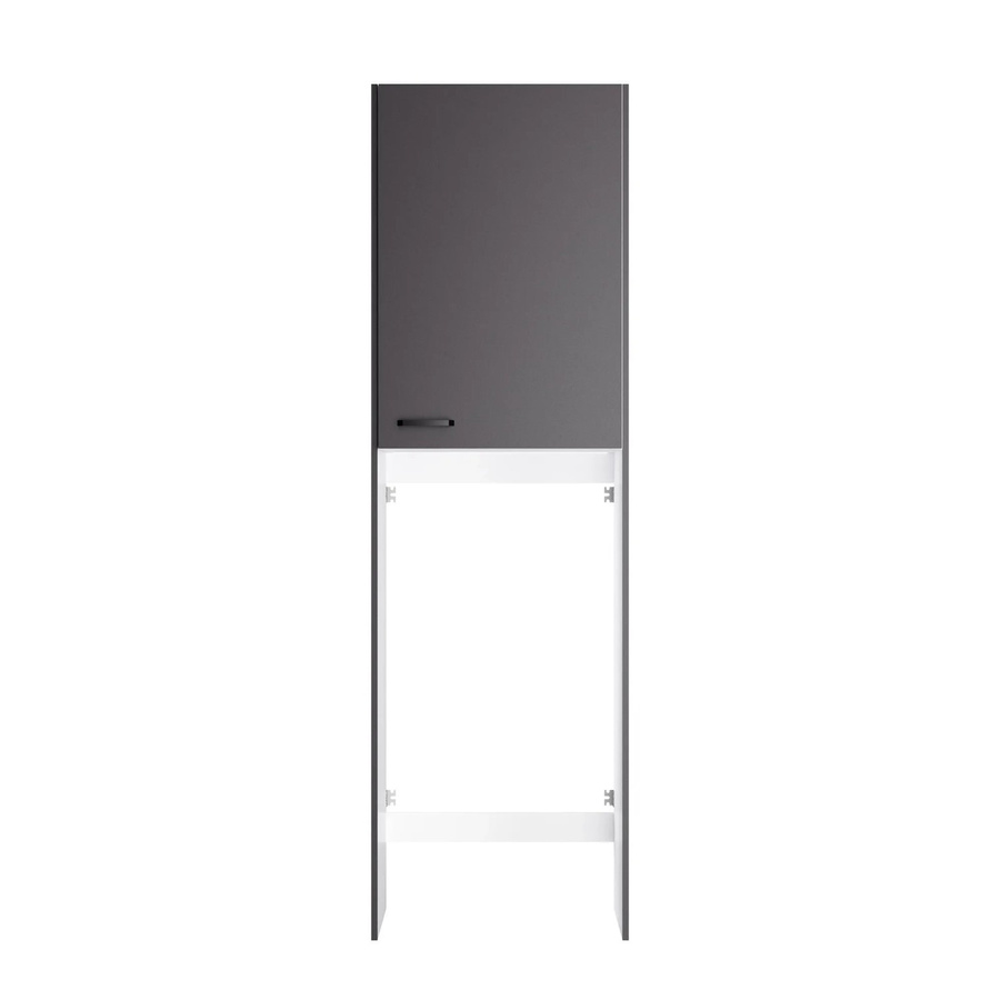 OPTIFIT Waschsäule Kiel420 in Anthrazit Matt mit Tür, B/T/H: 60 x 57,1 x 210 cm - Bild 2