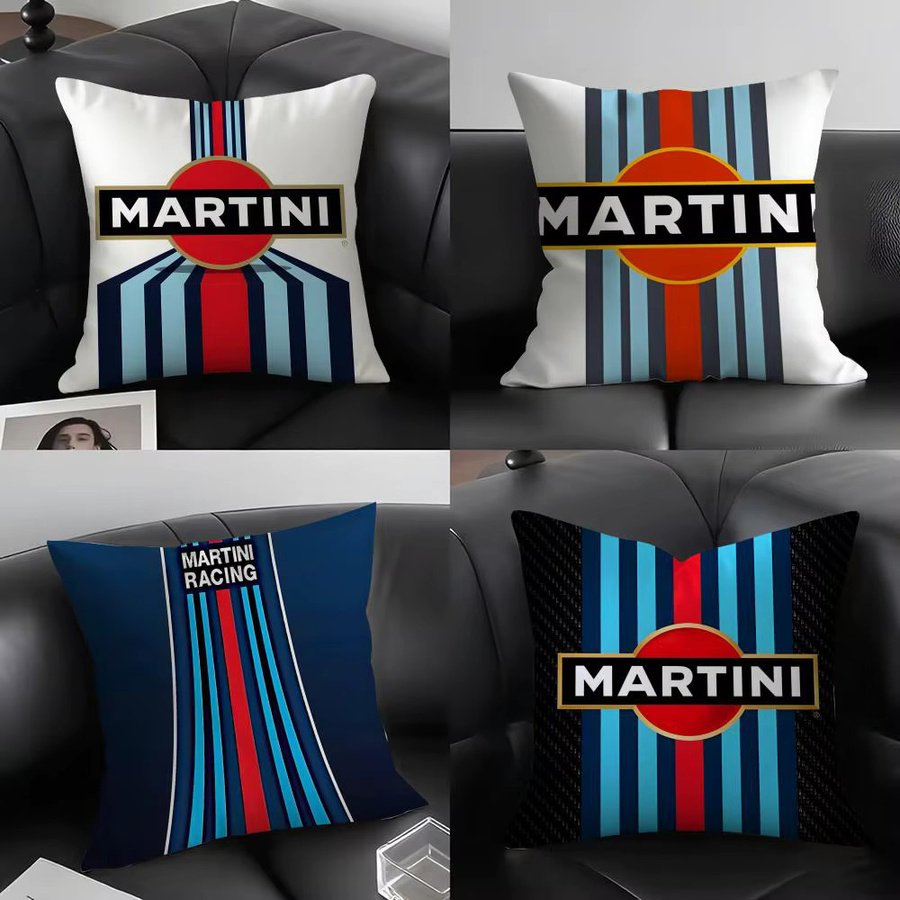 M-Martini Kissenbezug quadratisch mit verdecktem Reißverschluss in Schwarz oder Weiß, Breite: 30 cm, Höhe: 30 cm, Tiefe: 30 cm - Bild 2