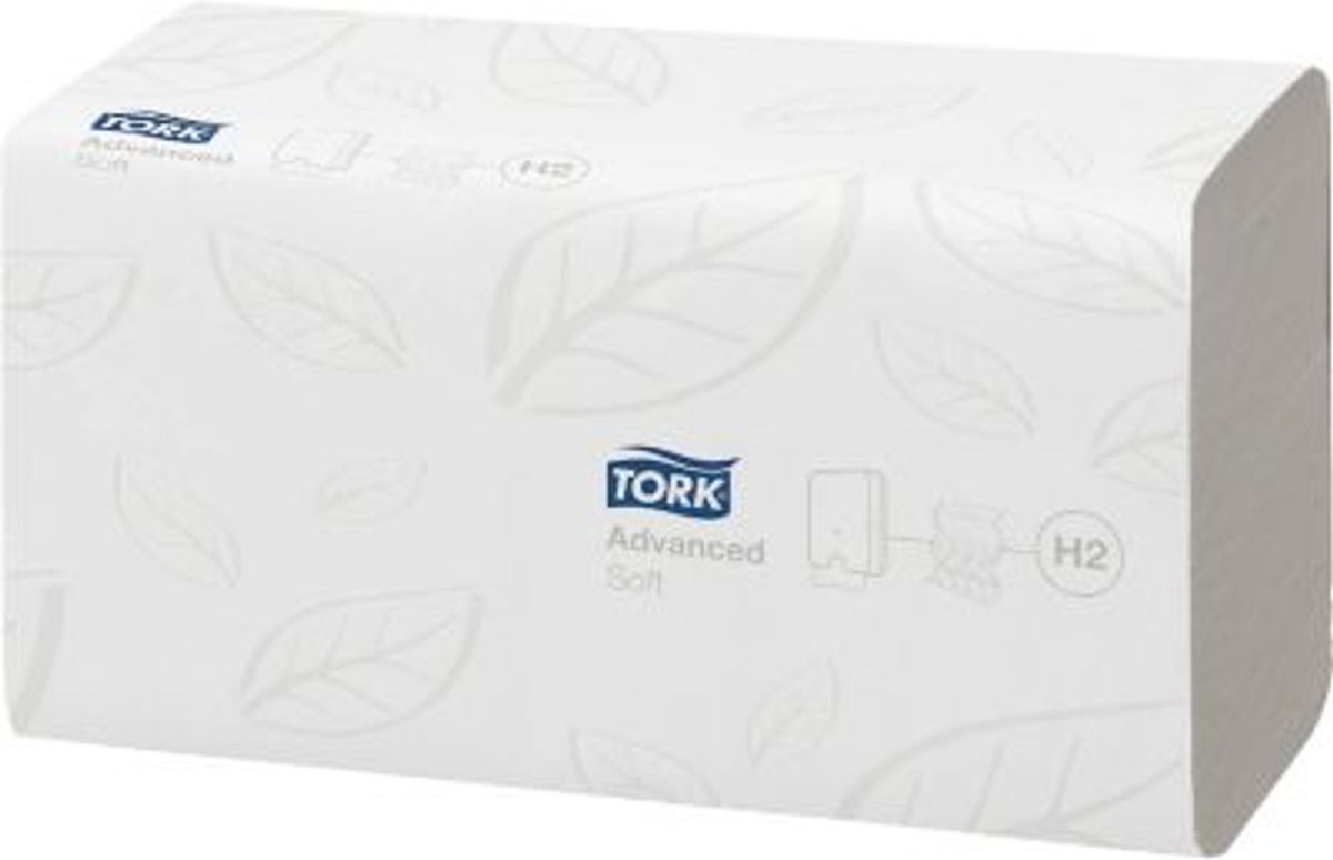 Tork Xpress Advanced Multifold-Handtücher, 2-lagig, weiß, B: 21,2 cm, L: 25,5 cm - Bild 2
