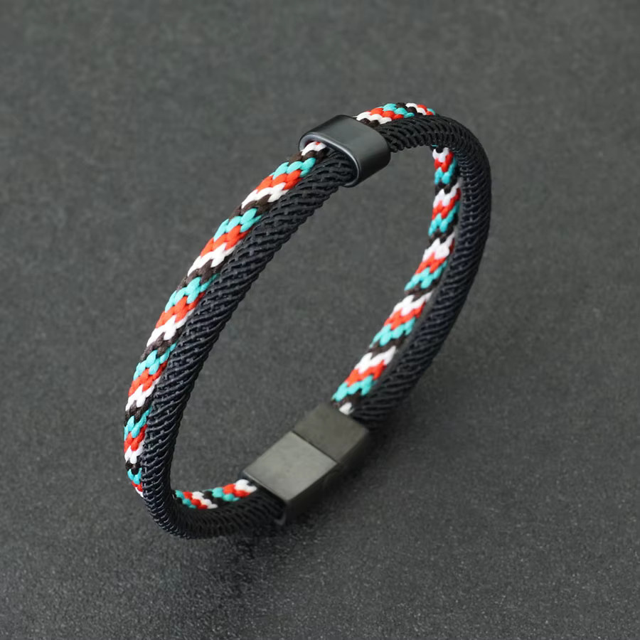 Noter Armband, Edelstahl, Bicolor, Herren - Bild 2