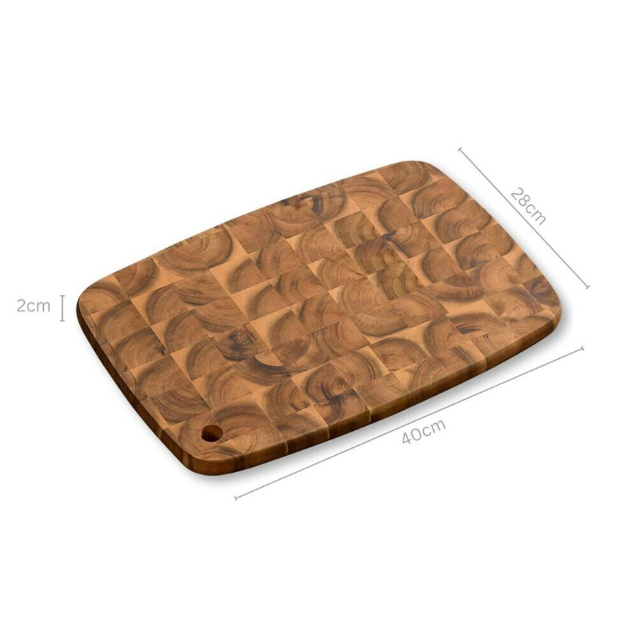Kesper Tranchierbrett aus Akazie in Braun, B/H/L: 40 x 28 x 2 cm - Bild 3