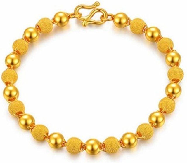 Allbestart Armband, 18K Gelbgold, beige, Damen - Bild 1