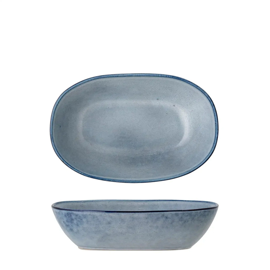 Bloomingville Keramikschale Sandrine Blau Durchmesser: 25 cm - Bild 1