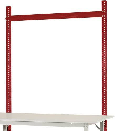 Manuflex Aufbauportal AS1653.3003 ohne Ausleger für PACKPOOL Spezial in Rubinrot RAL 3003, Breite: 200 cm - Bild 1