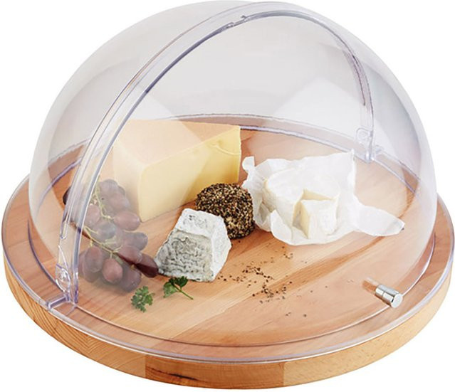 APS Rolltop-Haube aus Kunststoff in Transparent, Rund, Durchmesser: 50 cm, Höhe: 26 cm - Bild 1