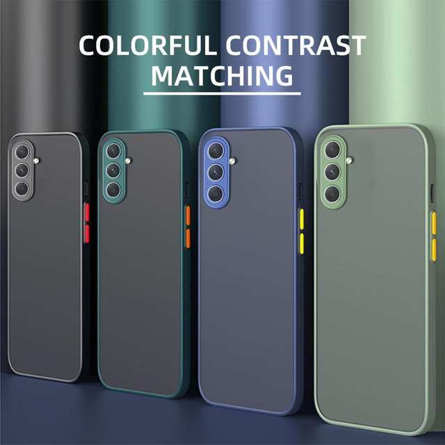 Samsung Matte Armor Bumper Case für Galaxy S25 Plus, S24, S23, S22, S21, S20 in Rot - Bild 1