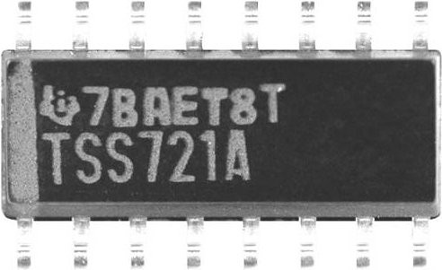 Texas Instruments ADS1241E Datenerfassungs-IC Analog-Digital-Wandler ADC in Schwarz - Bild 1