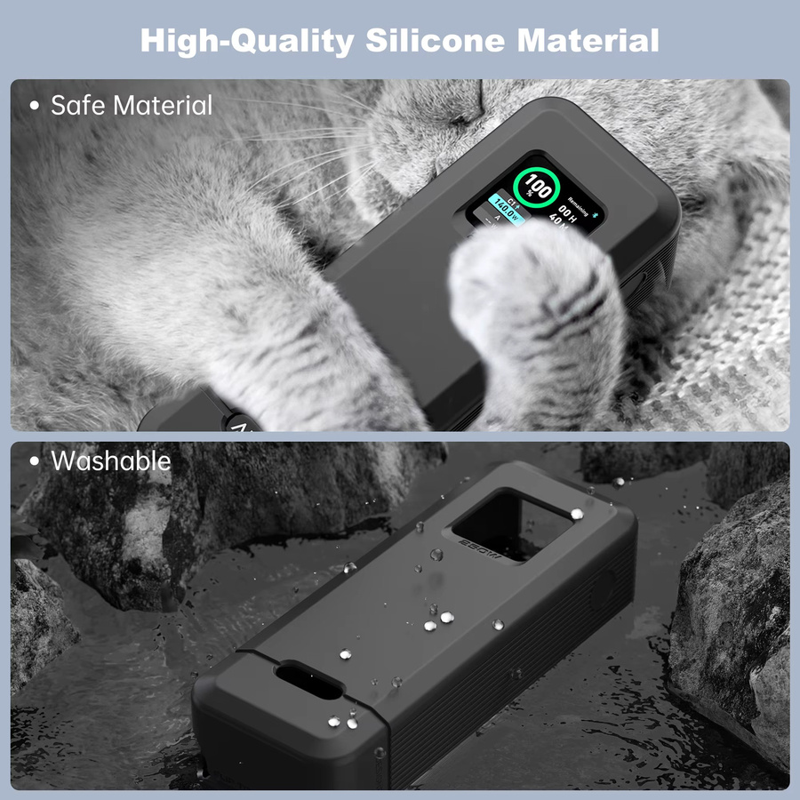 Anker Silikonhülle für Prime Power Bank in Schwarz mit TF/SIM-Karten- und PIN-Aufbewahrung - Bild 5