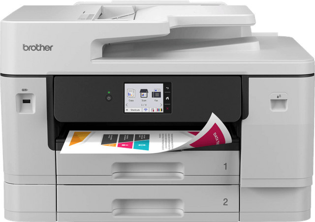 Brother MFC-J6960DW Inkjet Multifunktionsgerät in Weiß mit Drucken, Scannen, Kopieren, Faxen und Wi-Fi - Bild 1