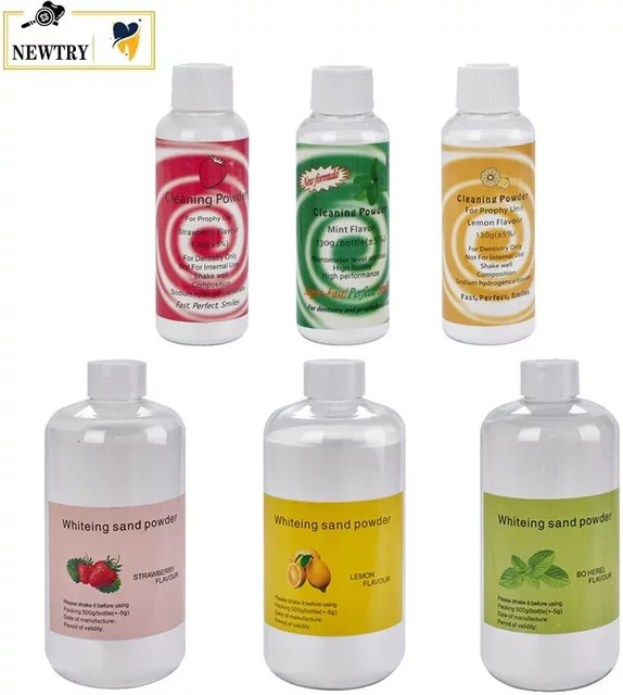 NEWTRY Dental-Sandstrahlpulver, 500g, 65µm 120µm - Bild 1