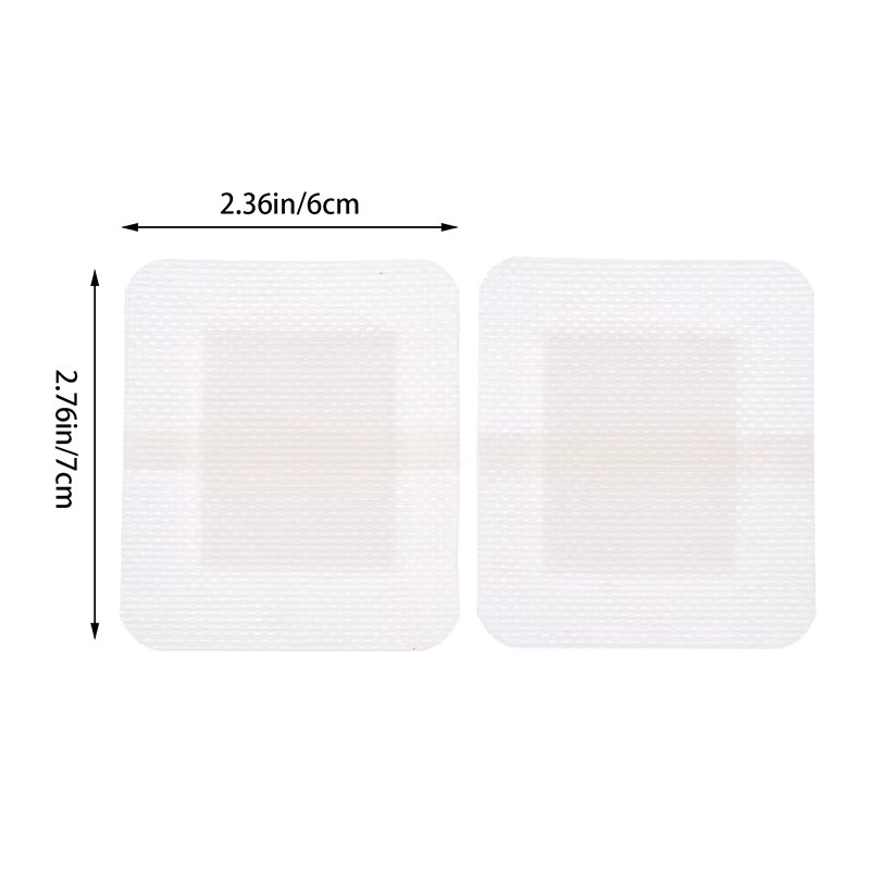 20 Stück KOQZM wasserdichte medizinische Pflaster, transparentes steriles Klebeband zur Wundversorgung für Erwachsene - Bild 2