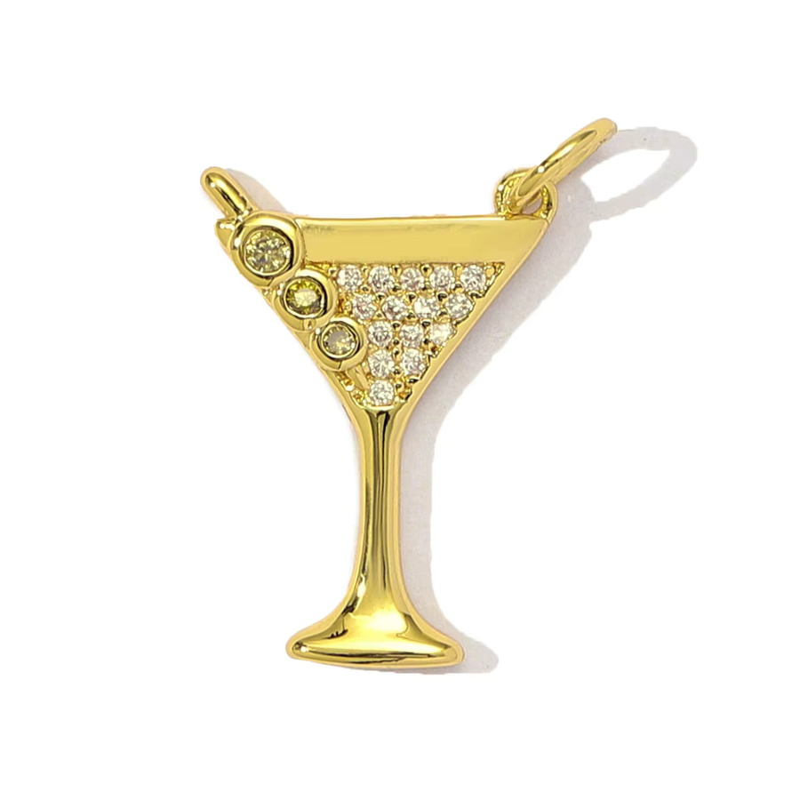 vnistar Anhänger Kupfer, Zirkonia, Gold, Damen - Bild 2