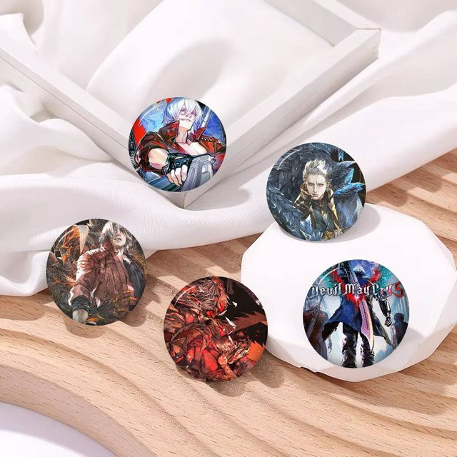 Brosche Anime-Spiele Devil May Cry, Button Pin - Bild 1