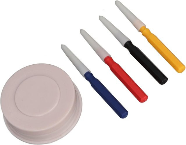 TOMTOP JMS Uhrenöler-Set, 4 Stück, Kunststoff, Uhrenreparaturzubehör - Bild 1